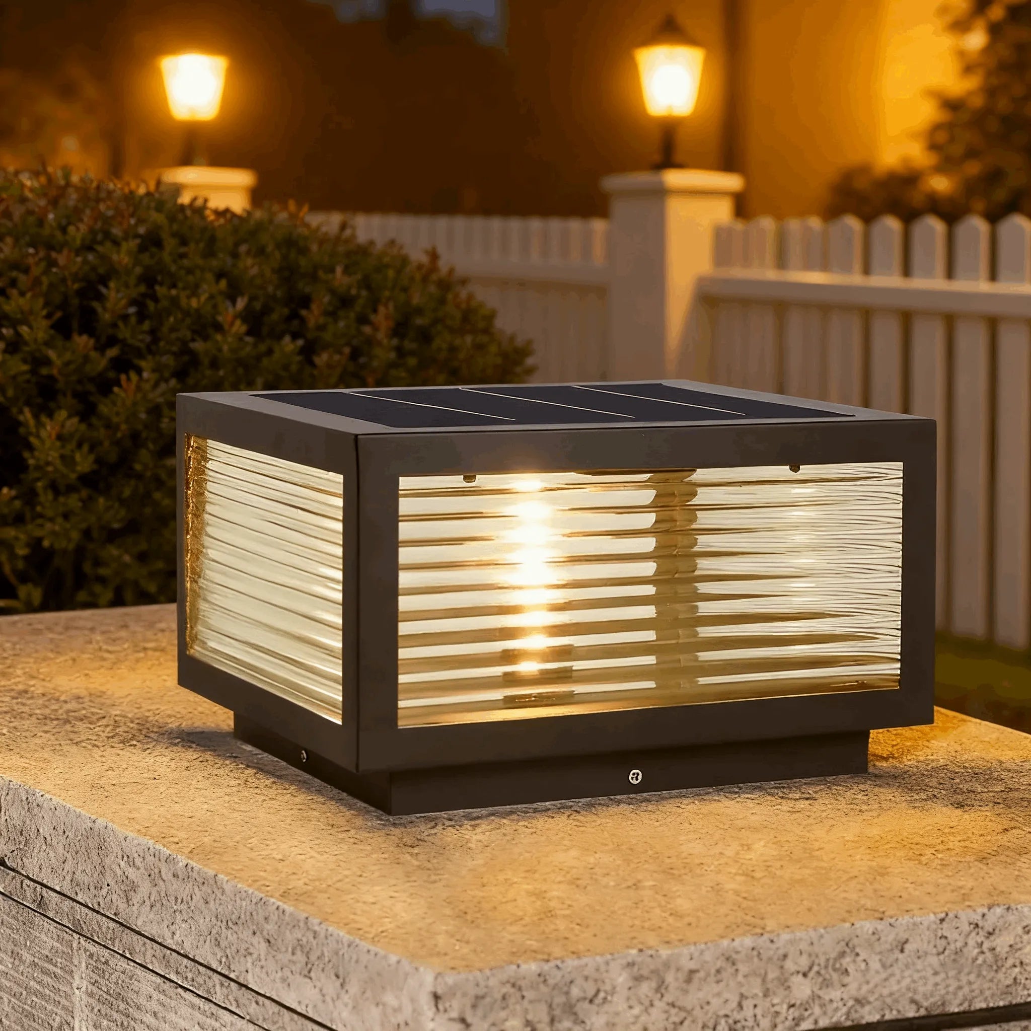 Solar Pillar Light – Outdoor Lighting for Doorway/Path